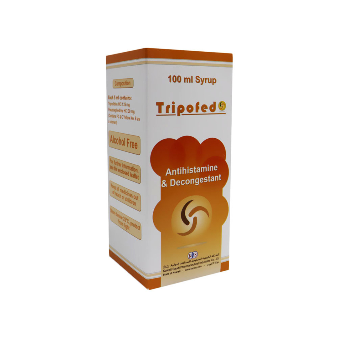 Tripofed Syrup 100ml product available at family pharmacy online buy now at qatar doha