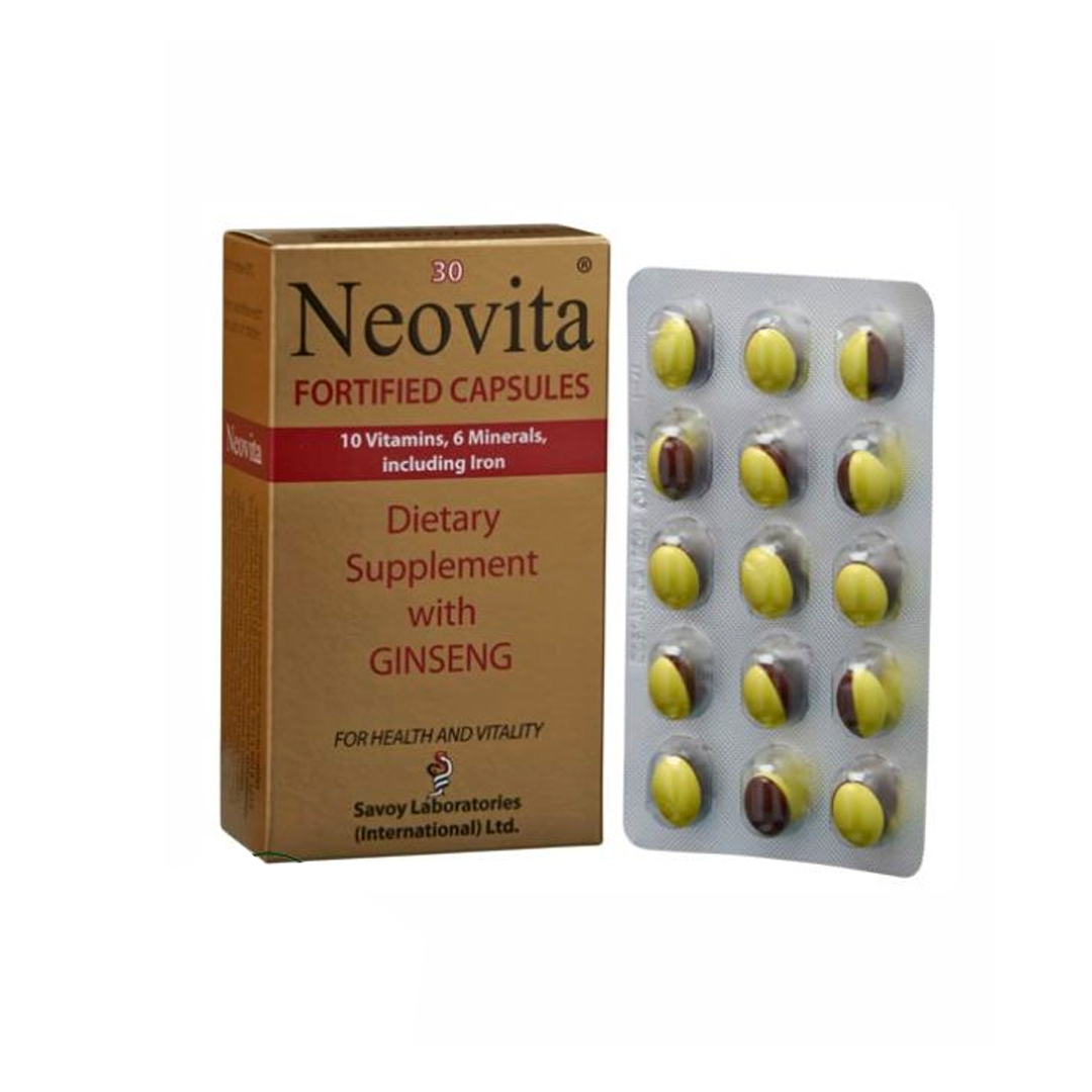 Neovita Capsule 100.s product available at family pharmacy online buy now at qatar doha