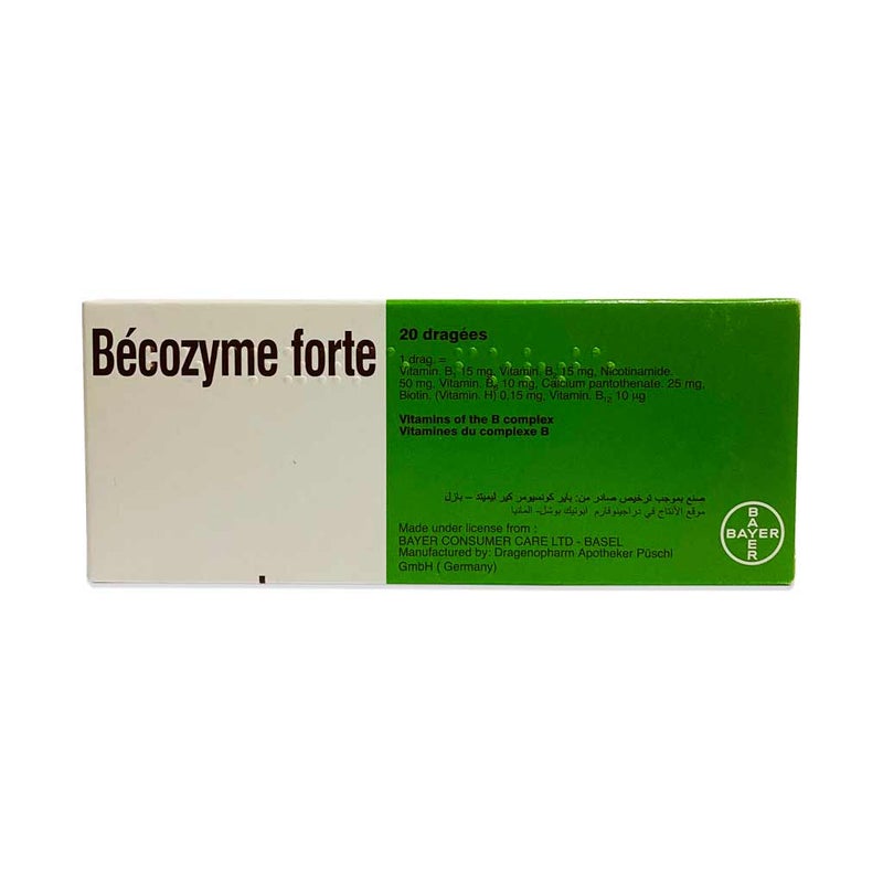 buy online Becozyme Forte Tablets 20'S   Qatar Doha