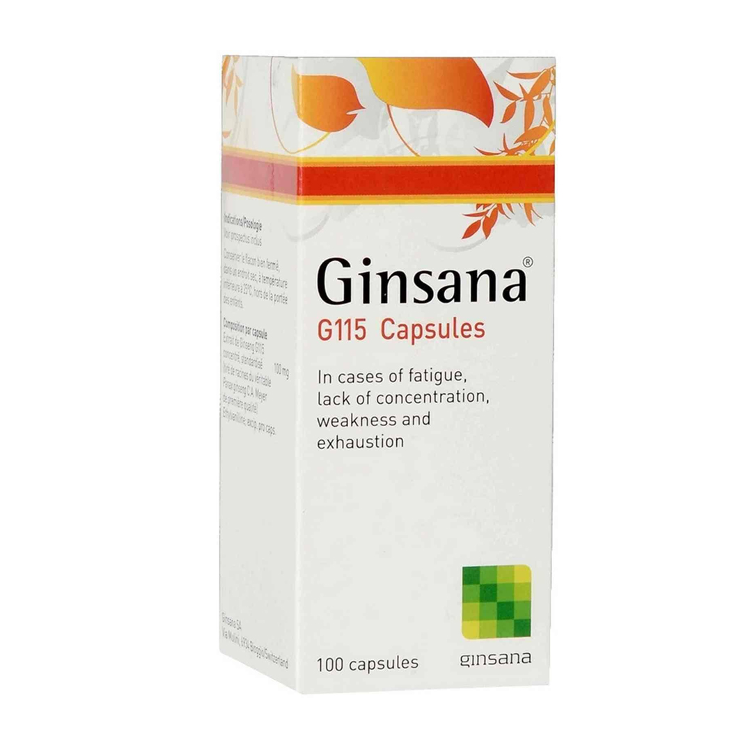 buy online Ginsana G115 Capsules 30'S   Qatar Doha