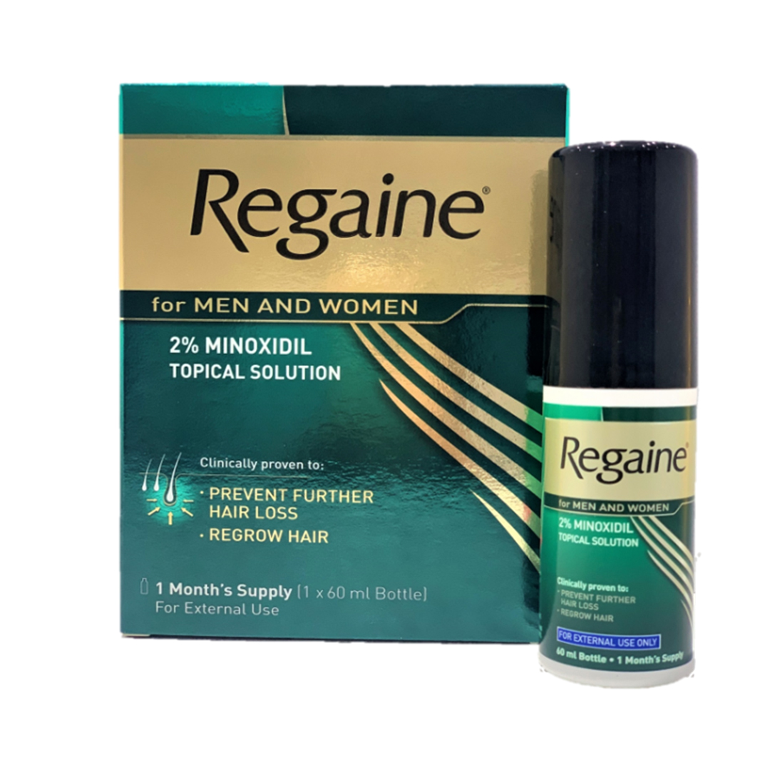 Regaine 2% Solution 60ml product available at family pharmacy online buy now at qatar doha