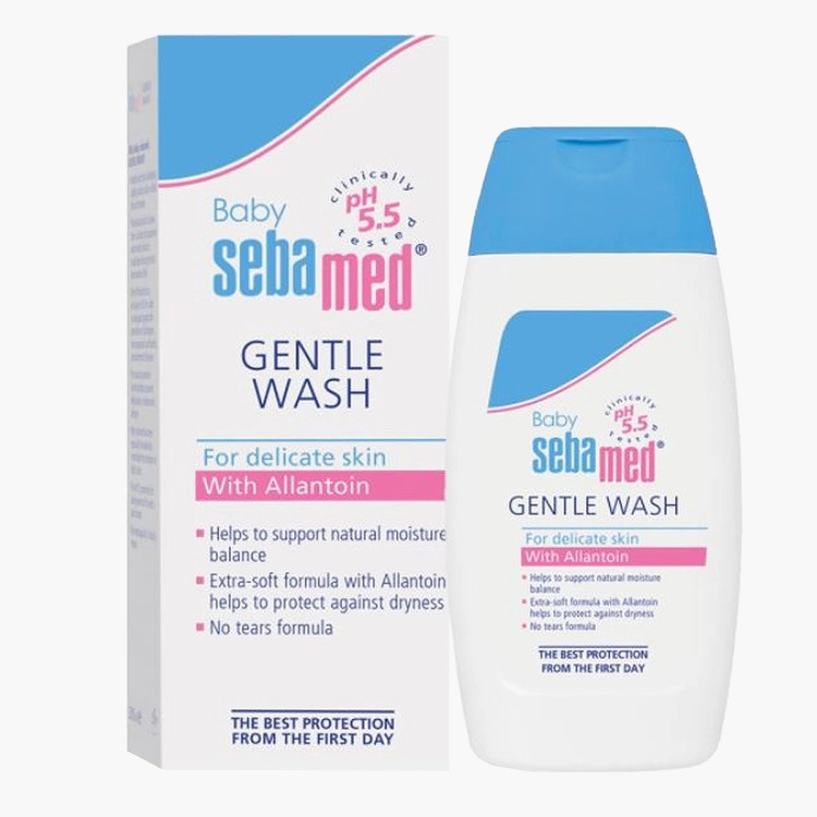 buy online SEBAMED BABY GENTLE WASH E/SOFT 200ML 1  Qatar Doha