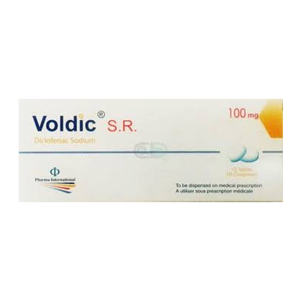 buy online Voldic - Sr Tablet [100Mg] 10'S   Qatar Doha