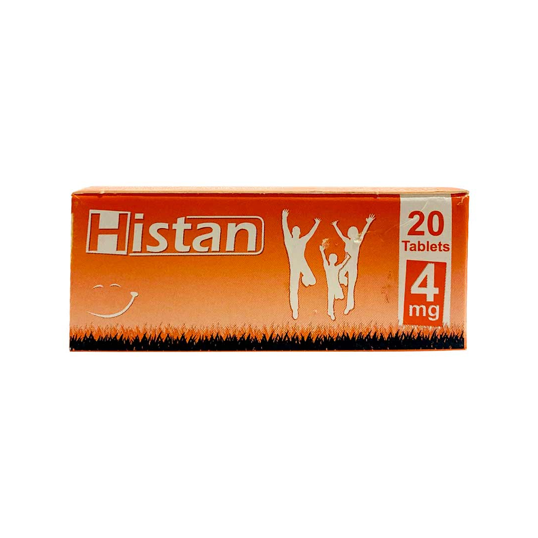 buy online Histan [4Mg] Tablet 20'S   Qatar Doha