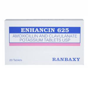 buy online Enhancin (625 Mg) Tablet 20'S   Qatar Doha