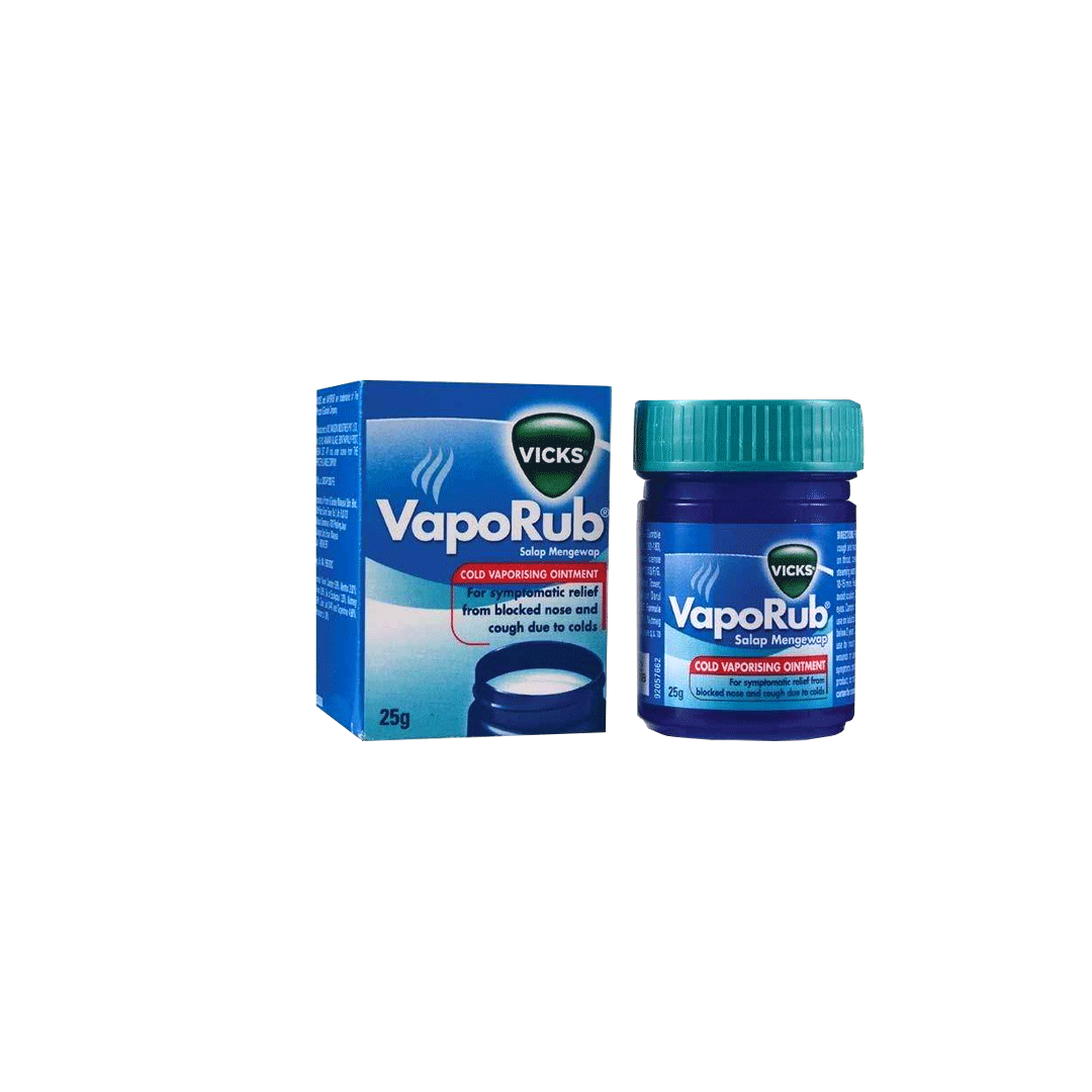 Vicks Vaporub 25gm product available at family pharmacy online buy now at qatar doha