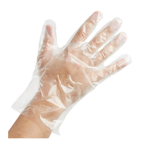 buy online 	Gloves Poly Vinyl - Powder Free - Prime Large  Qatar Doha