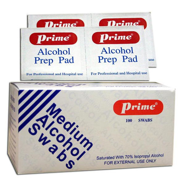 Alcohol Swabs 100'S Prime product available at family pharmacy online buy now at qatar doha
