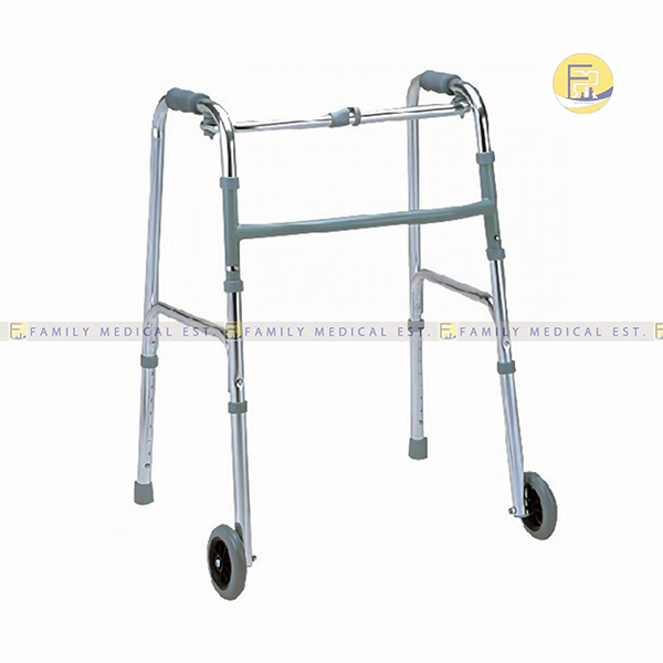 buy online 	Crutches Walker - With Wheels - Prime Pc912L-20-8012  Qatar Doha