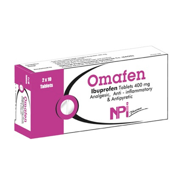 buy online Omafen [400Mg] Tablets 20'S   Qatar Doha