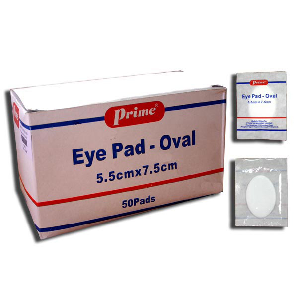 Eye Pads Non-Adhesive 50'S Oval Prime