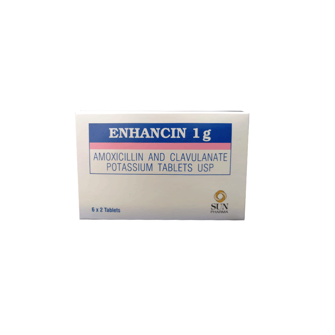 buy online Enhancin (1 Gm) Tablet 12'S   Qatar Doha