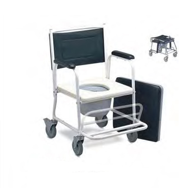 Chair: Commode + 4 Wheels - 20-6013 [#Pc693 S] Prime