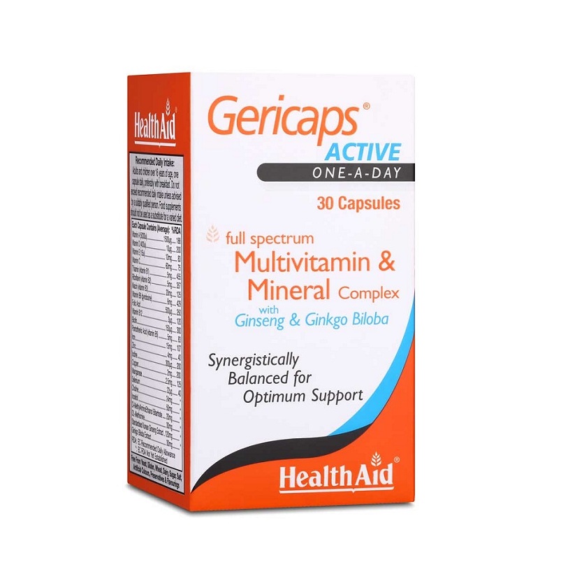 buy online Gericaps [Active] Capsules 30'S - Ha   Qatar Doha