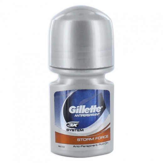 buy online Gillette Deo Roll On [Storm Force] 50Ml   Qatar Doha