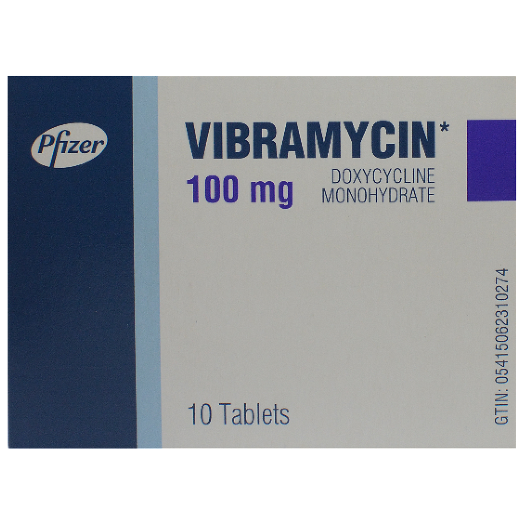 buy online Vibramycin [100Mg] Tablets 10'S   Qatar Doha