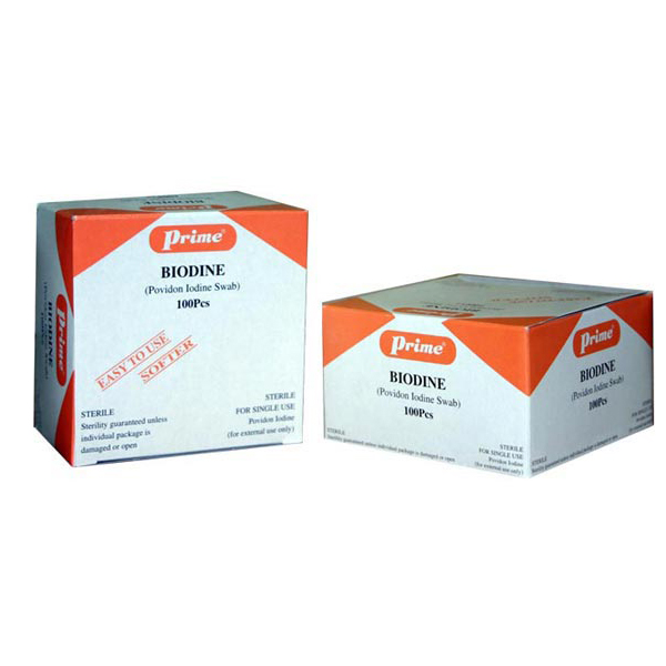 Biodine Swab'S [65 X 30Cm] 100'S Prime product available at family pharmacy online buy now at qatar doha
