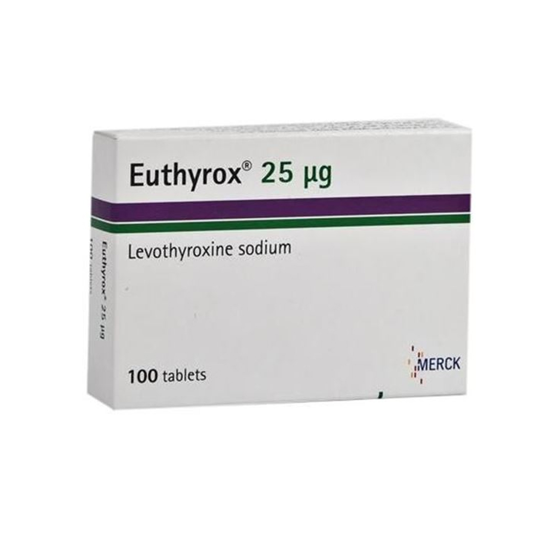 buy online Euthyrox [25 Mg] Tablets 100's   Qatar Doha