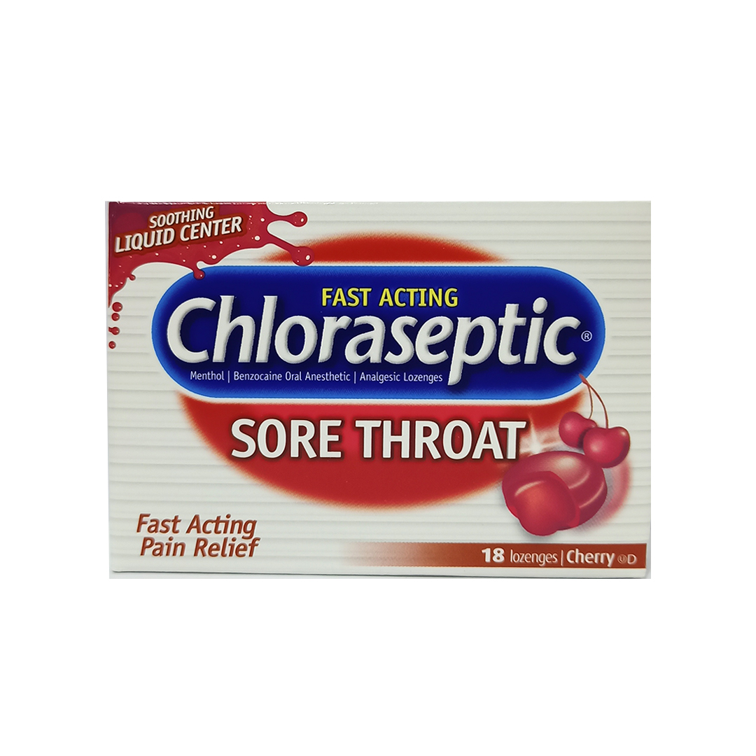 buy online Chloraseptic [Cherry] Lozenges 18'S 1  Qatar Doha