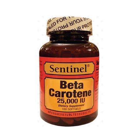 buy online Beta Carotene 25,000 Iu 100'S Softgel Sentinal   Qatar Doha