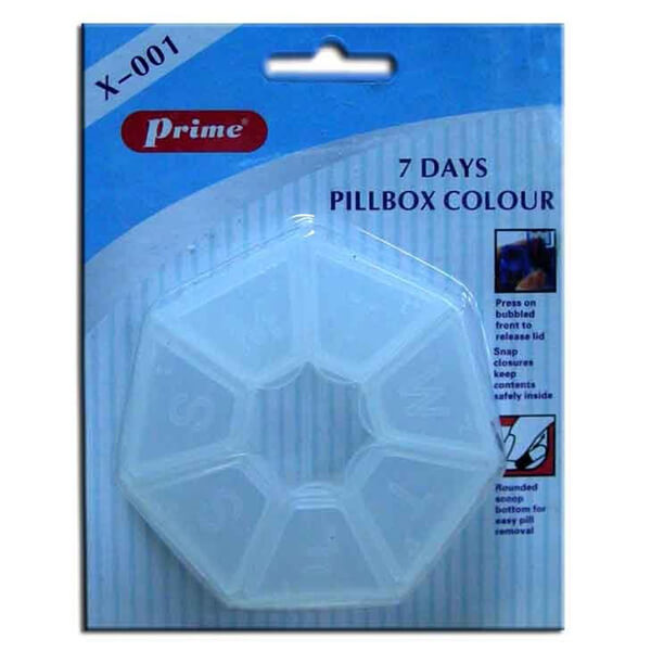 buy online 	Pill Box 7 - Days - Prime X-001  Qatar Doha