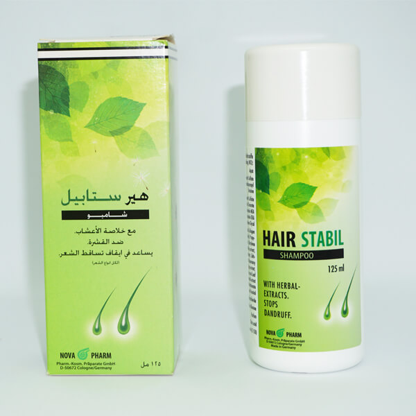 buy online 	Hair Stabil Herbal Shampoo - Nova 125 Ml  Qatar Doha