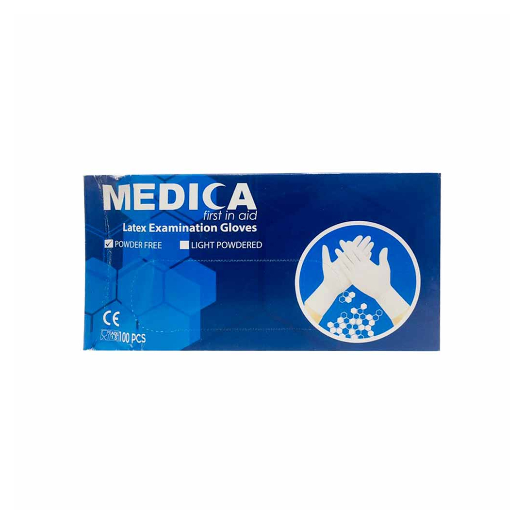 buy online Latex Exam Gloves Pf [Small] - Al Dar	   Qatar Doha