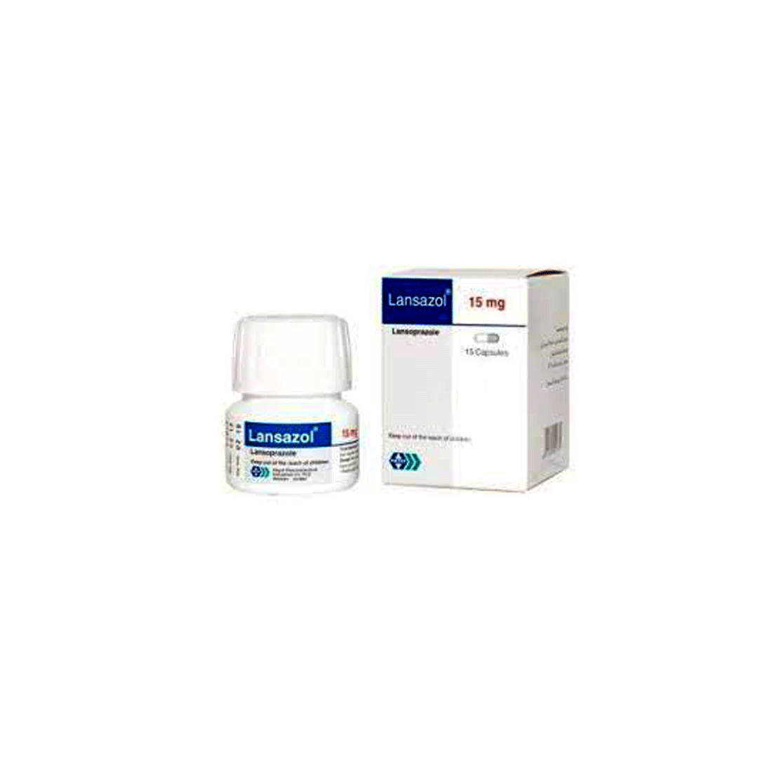 Lansazol 15mg Capsules 14.s product available at family pharmacy online buy now at qatar doha