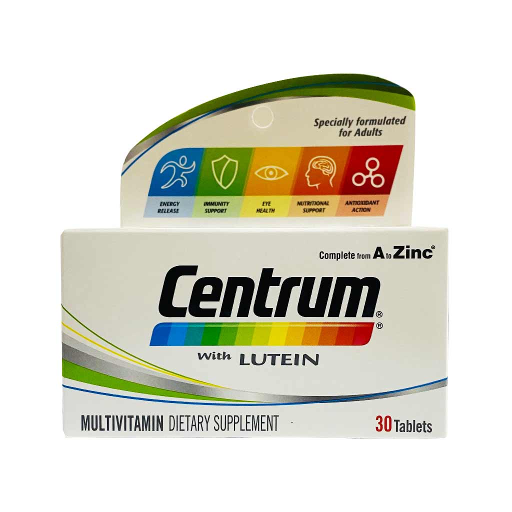 Centrum With Lutein Tablets 30.s product available at family pharmacy online buy now at qatar doha