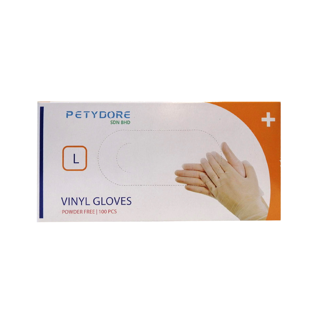 buy online Vinyl Gloves Pf 100'S [L] - Star Love	   Qatar Doha
