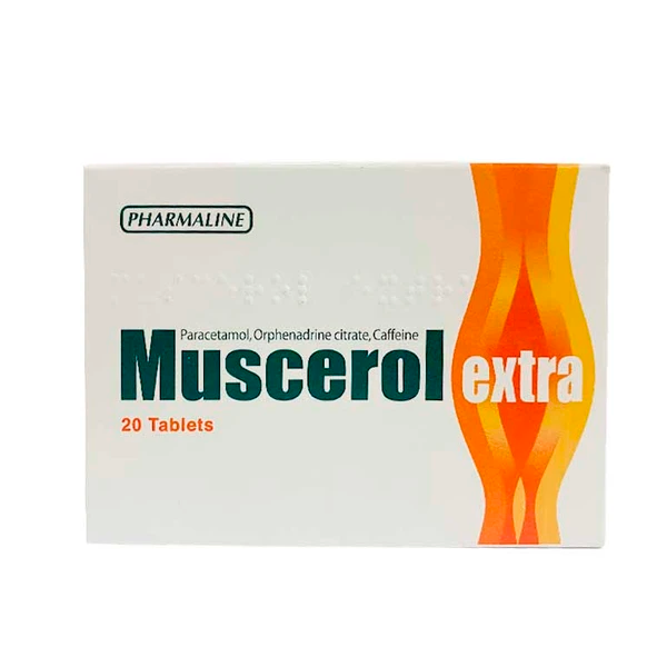 buy online Muscerol Extra Tablets 20'S   Qatar Doha