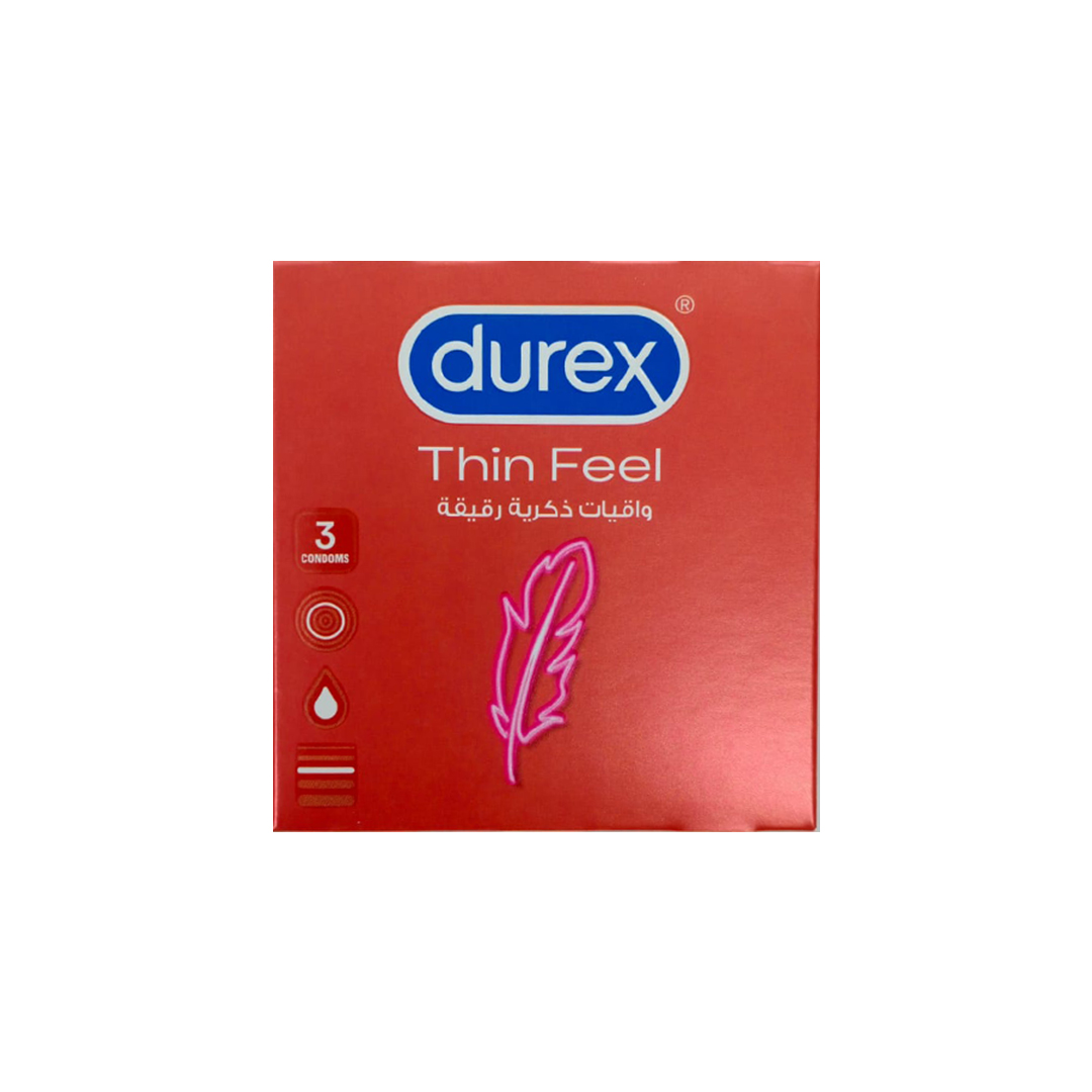 buy online Durex Feel Thin Condoms 3'S	   Qatar Doha