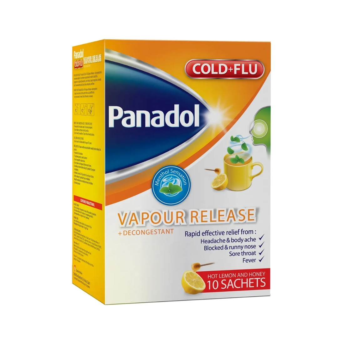 Panadol Cold &flu Sachets-vspour Release 10.s product available at family pharmacy online buy now at qatar doha