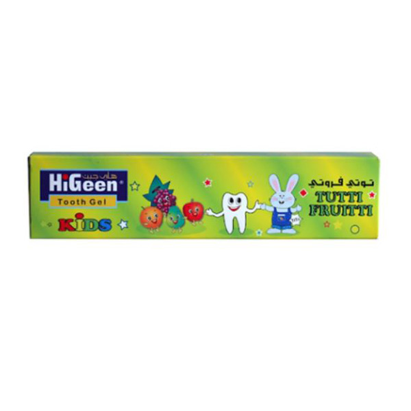 buy online Hi-Geen Kids Tooth Paste 60Gm - Assorted	   Qatar Doha