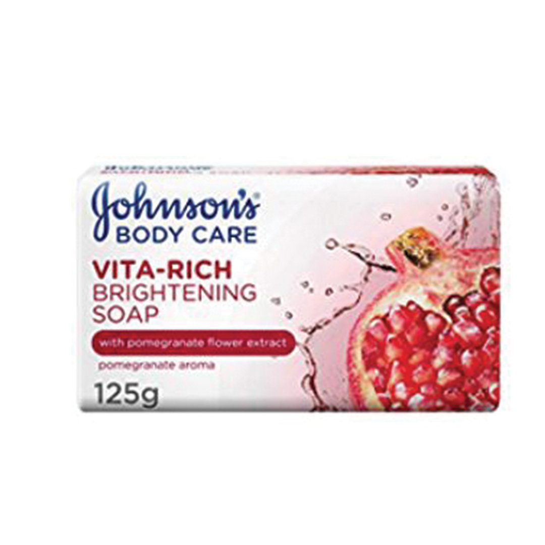 buy online J&J V/R Bright Pomegranate Soap 175 Gm.   Qatar Doha