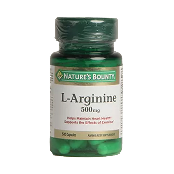 buy online L-Arginine 500Mg Capsules 50'S Nb   Qatar Doha