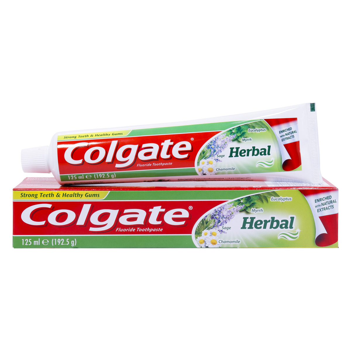 Colgate Paste Herbal 125Ml - Assorted product available at family pharmacy online buy now at qatar doha