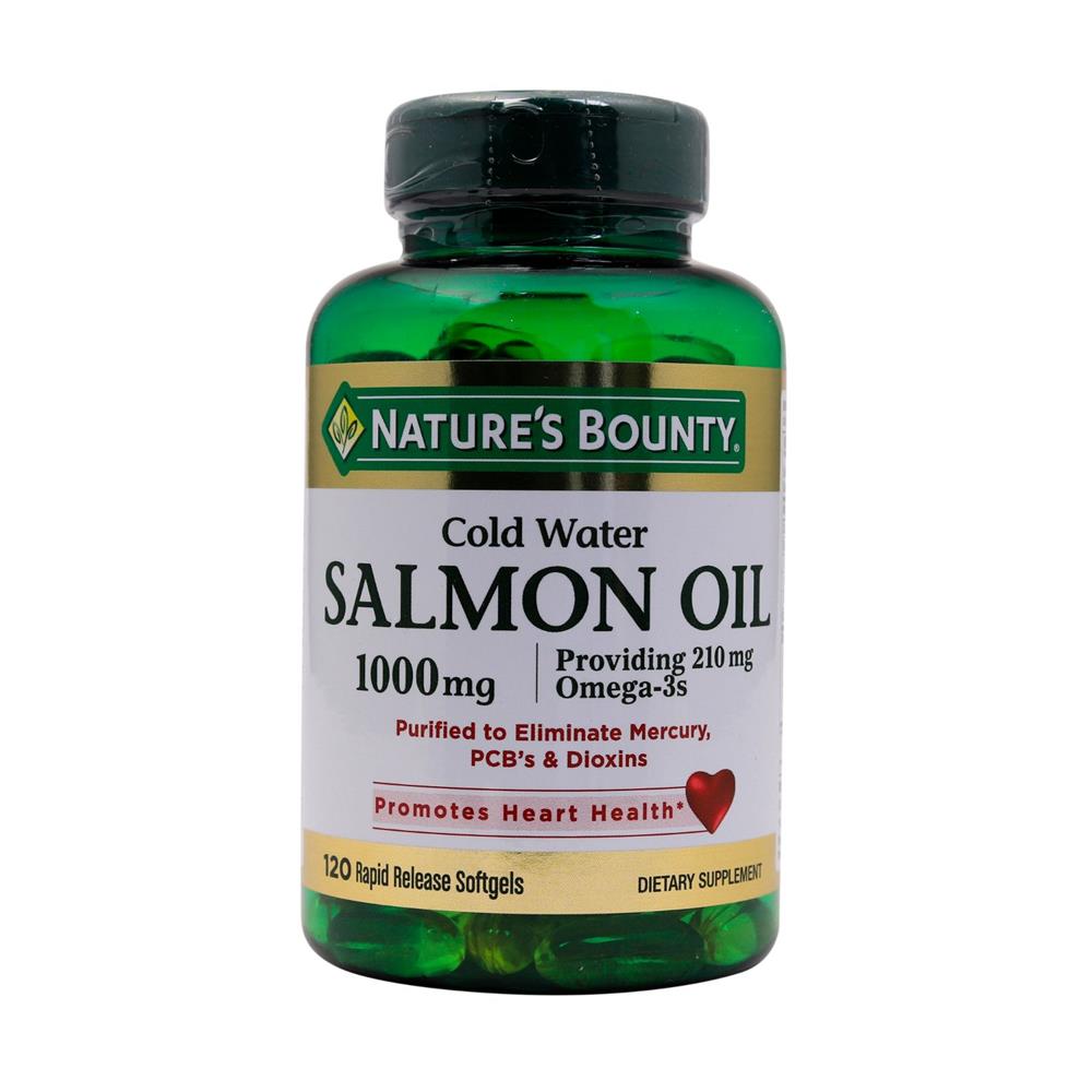 buy online Salmon Oil [1000Mg] Omega-3 Softgels 120'S   Qatar Doha