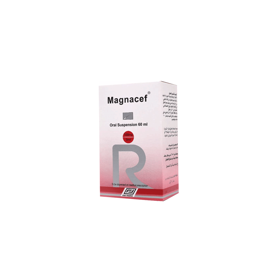 buy online Magnacef [100Mg / 5Ml] Suspension 60Ml   Qatar Doha