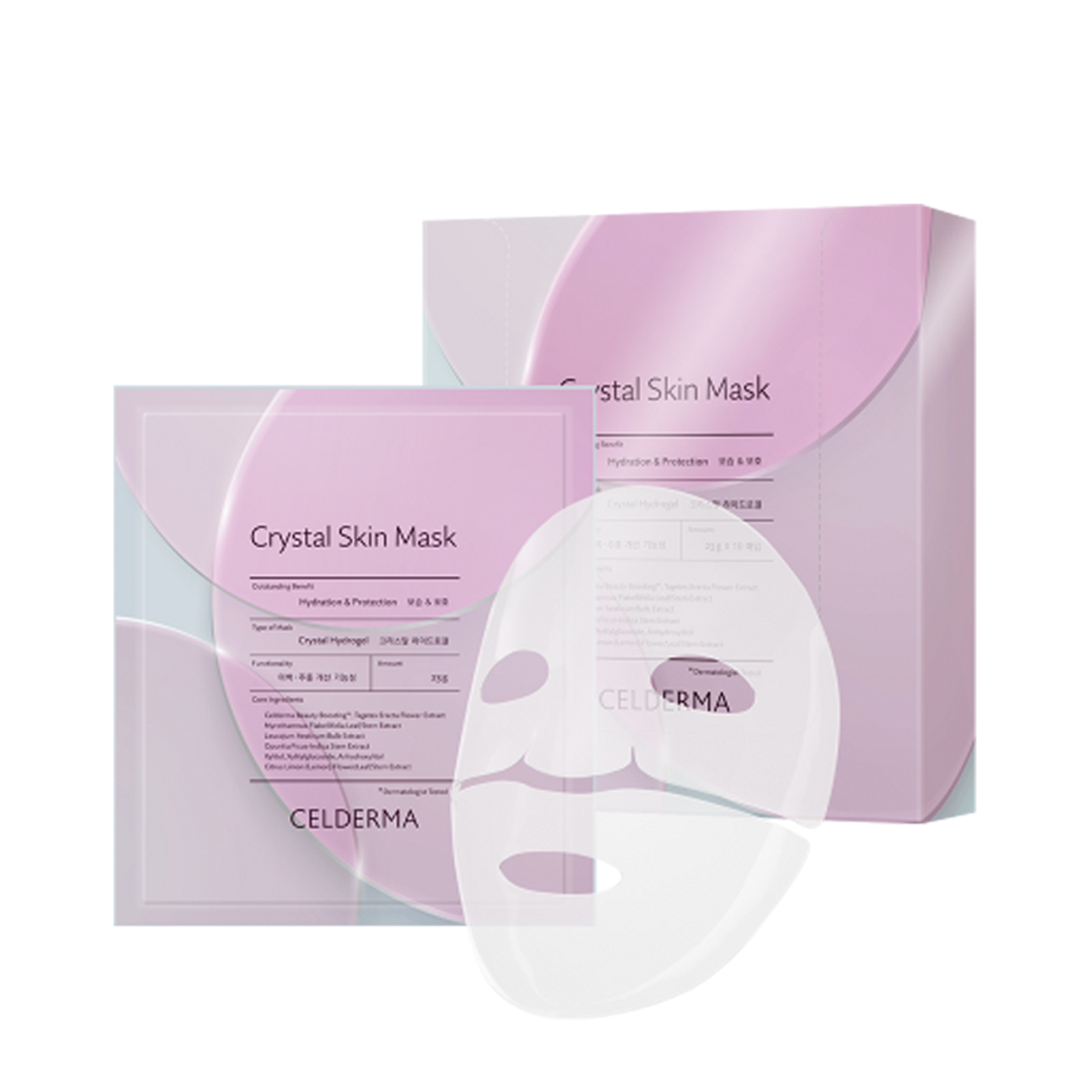 buy online CRYSTAL SKIN MASK 10'S-23GM#CELDERMA 1  Qatar Doha