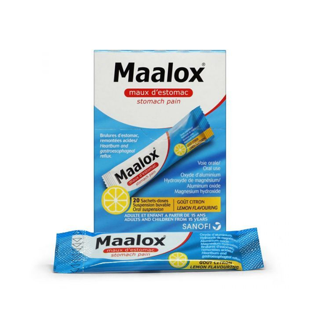 Maalox Oral Suspension Sachets 20.s product available at family pharmacy online buy now at qatar doha