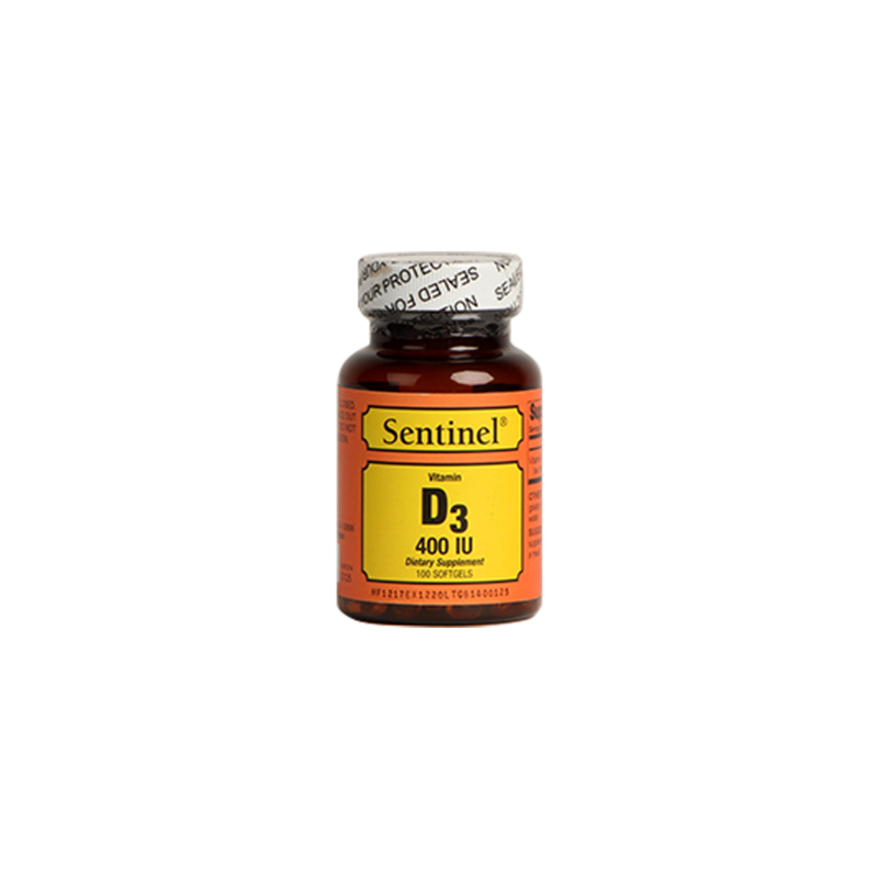 buy online Vitamin [D3 400Iu] Softgels 100'S - Sentinal   Qatar Doha