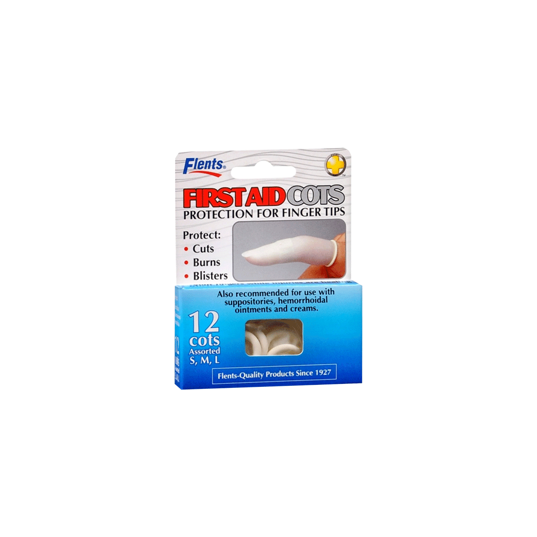 Flents Finger Cots - Assorted 12'S #F414-405 product available at family pharmacy online buy now at qatar doha