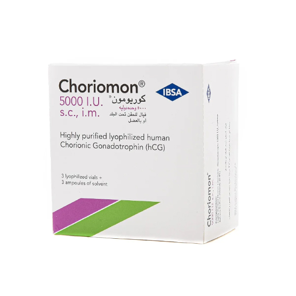 buy online Choriomon [5000 Iu] Injection 3'S   Qatar Doha