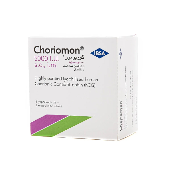 buy online Choriomon [5000 Iu] Injection 3's   Qatar Doha