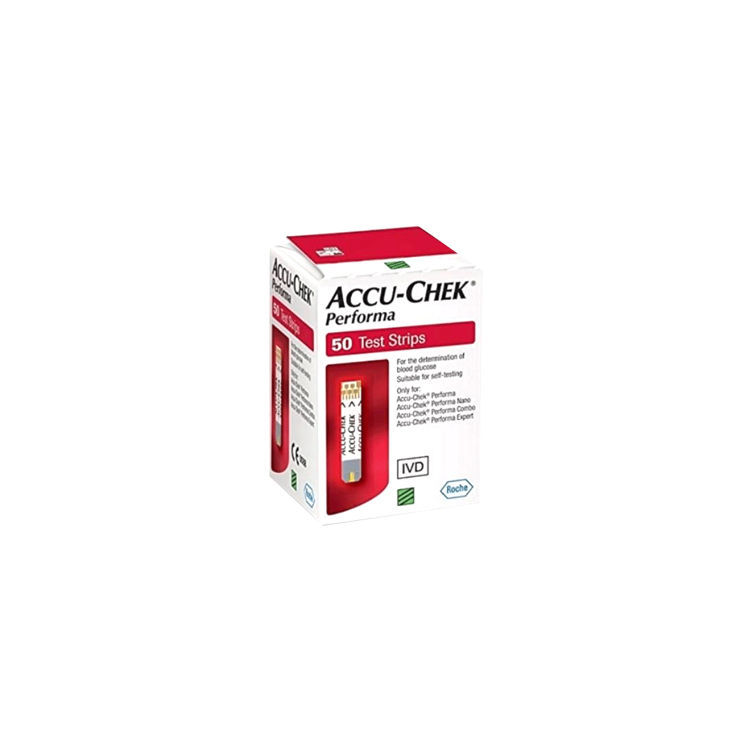 buy online Accu Check Performa Glucose Strip 50'S	   Qatar Doha