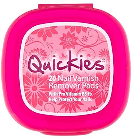 buy online Quickies Nail Varnish Remover Pad [l] 20's - 00018739   Qatar Doha