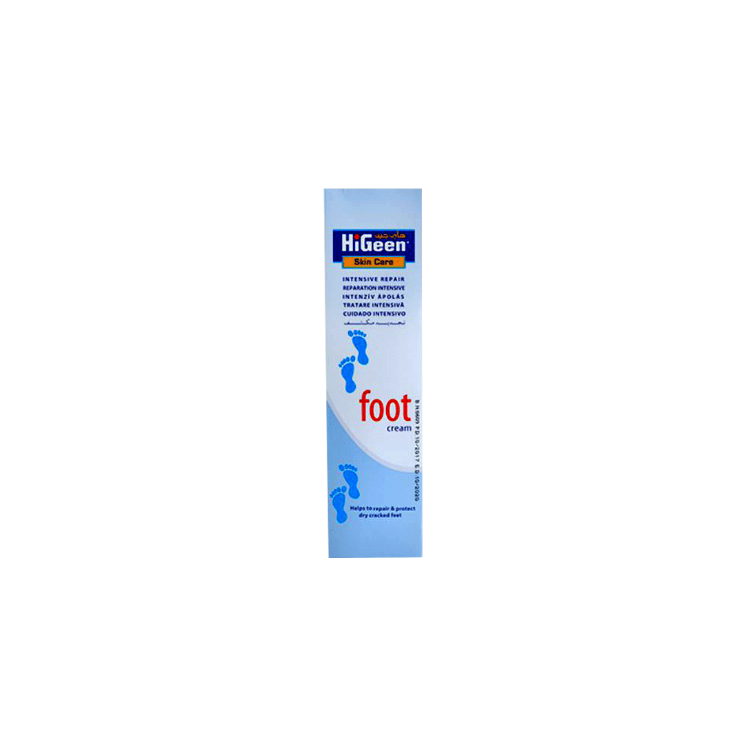 Higeen Foot Cream 30Gm product available at family pharmacy online buy now at qatar doha