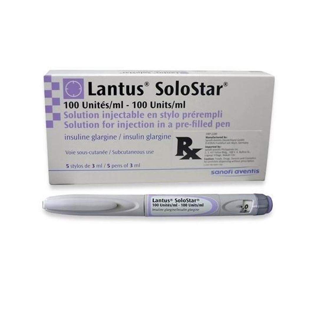 buy online Lantus Solostar [100 Iu/Ml] Pre-Filled Pen 3 Ml X 5'S   Qatar Doha