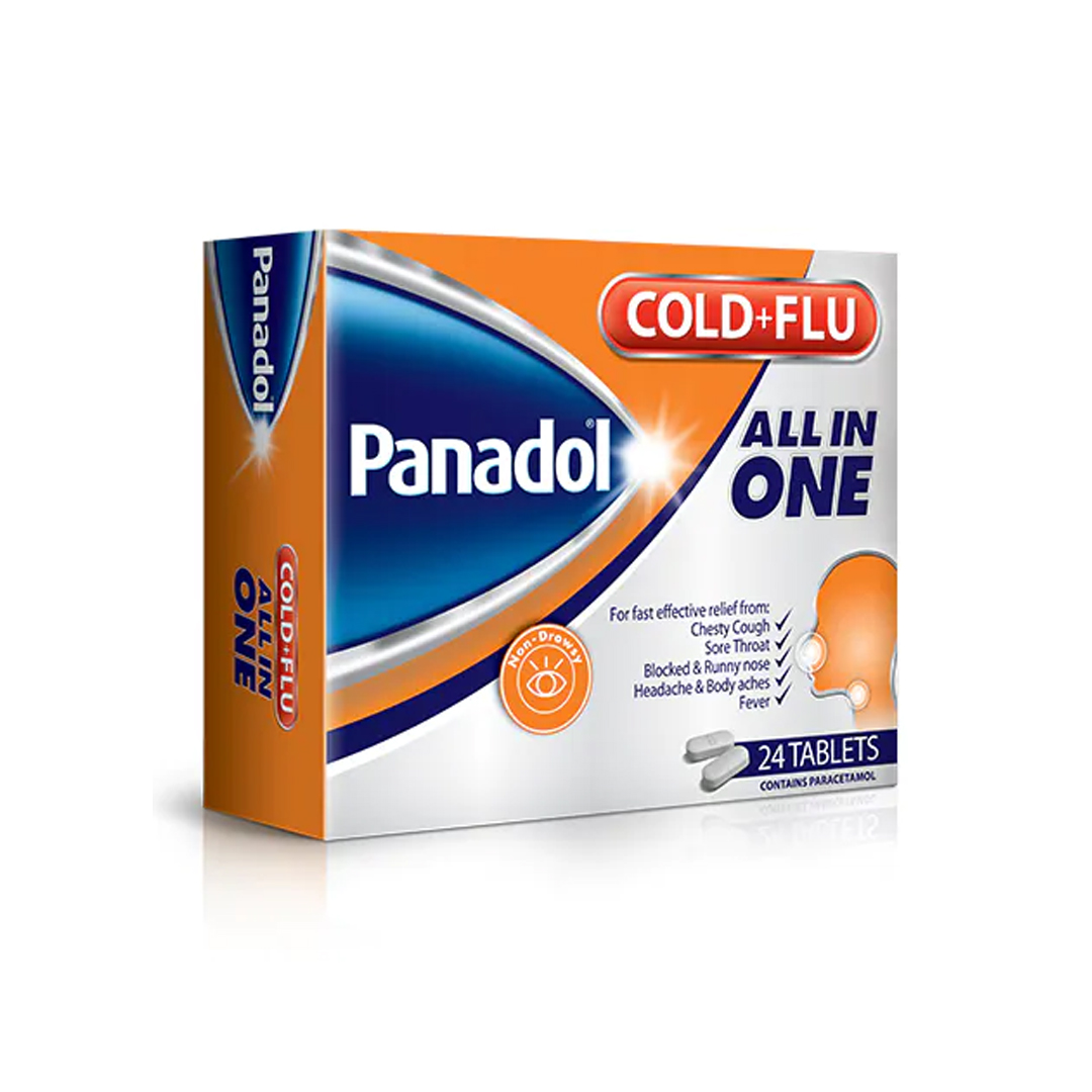 buy online Panadol C & F [All In One] Tablets 24'S 1  Qatar Doha